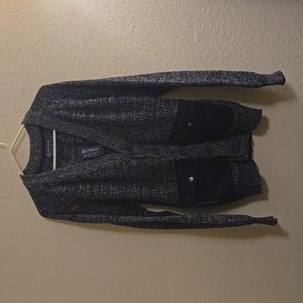 American Rag Cardigan - Basic Blue - Large